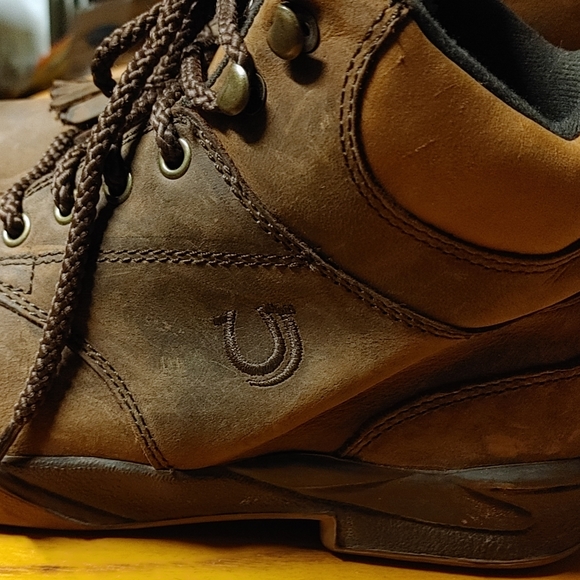 Roper Horseshoe kiltie Men Boots SZ.7 - Picture 2 of 6